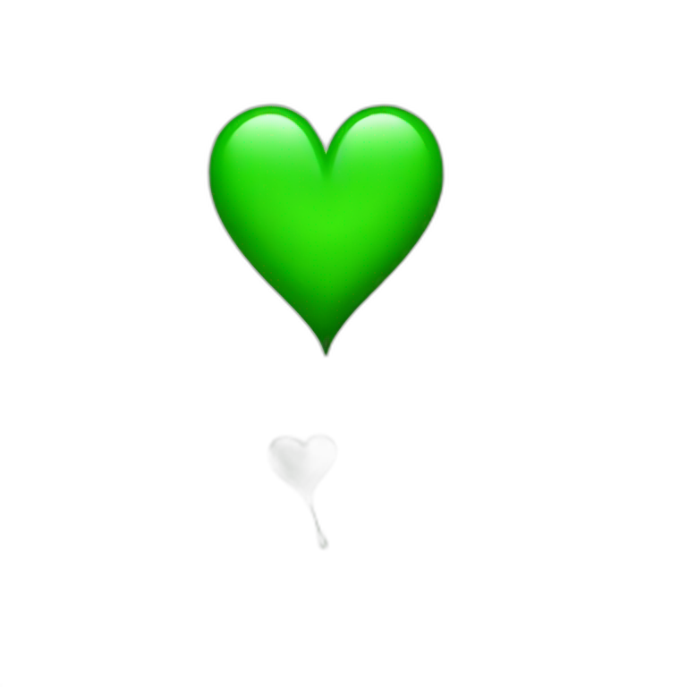 Half a green heart