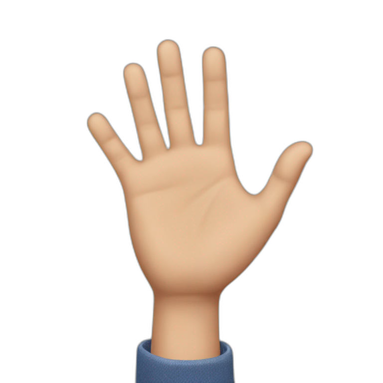 Hand streichelt mein Name Jonas